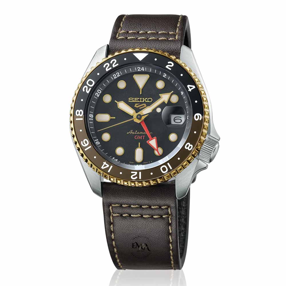 ساعت مچی مردانه سیکو اصل سری GMT مدل SEIKO SSK036K1